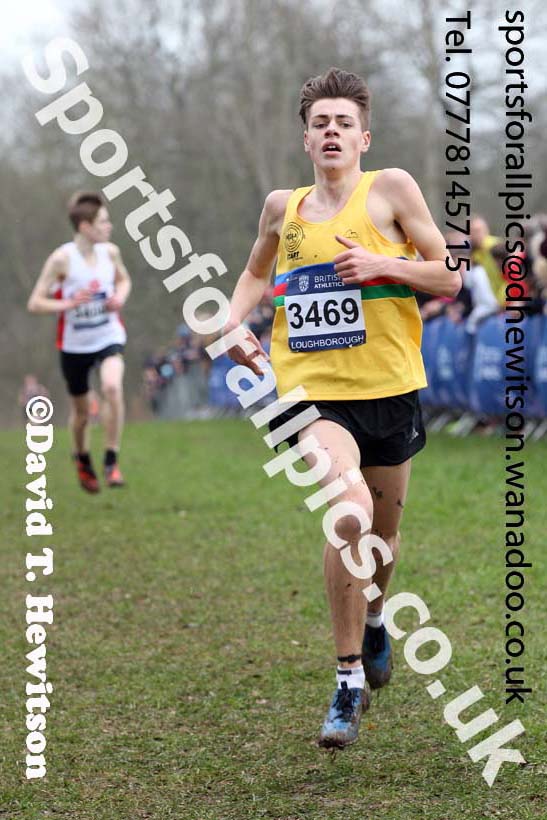 Mens under-17s Inter Counties Cross Country, Prestwold Hall, Loughborough. Photo: David T. Hewitson/Sports for All Pics